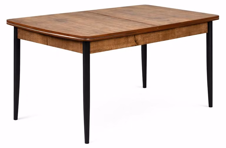 Tavolo, stile moderno, colore marrone, forma rettangolare, versatile, ideale per la sala da pranzo, design nuovo