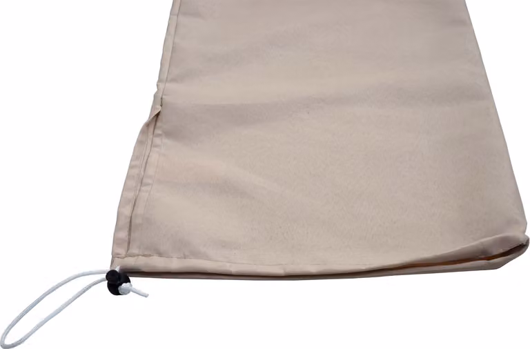 Copertura protettiva per ombrellone in alluminio N23 2x3m, copertura con coulisse ~ crema