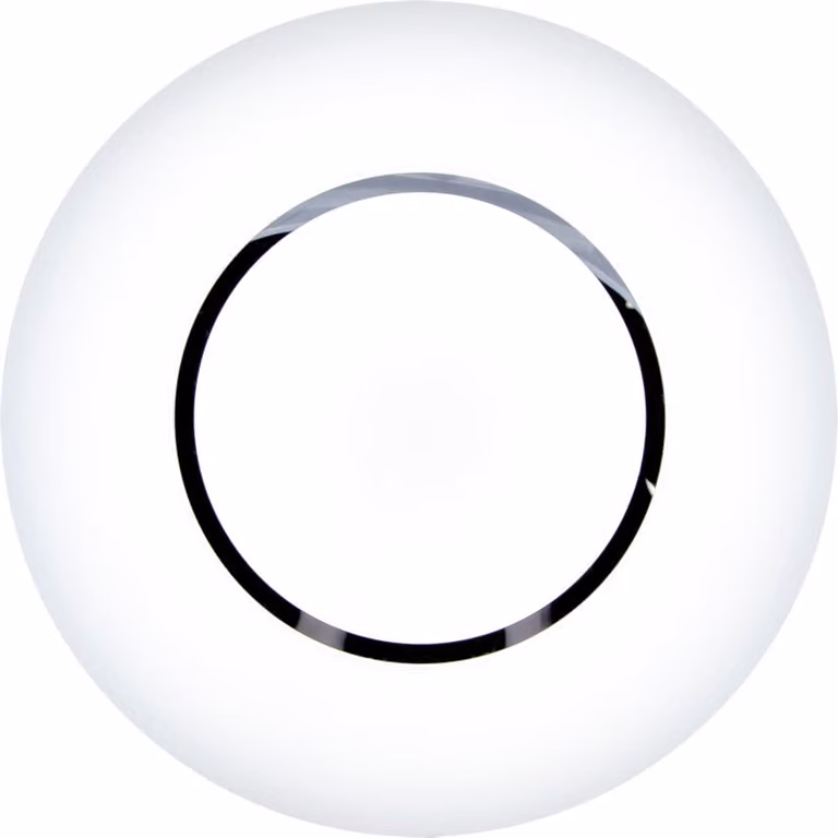 Bagno plafond moderno bianco rotondo Ø40cm colore neutro LED 24W RINGE Struhm