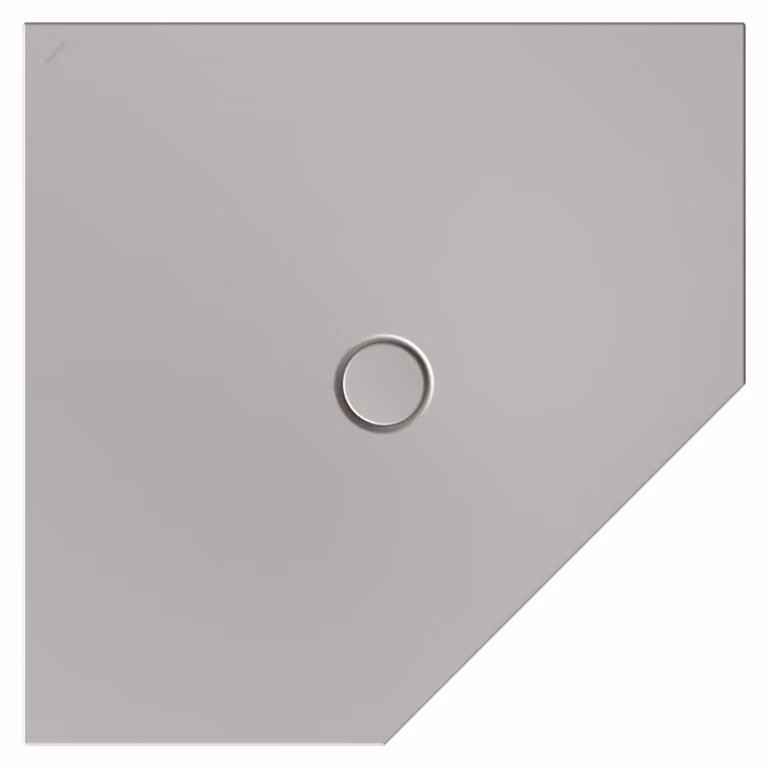 BetteFloor Caro receveurs de douche pentagonaux avec BetteGlasur Plus, 1000x1000mm, 7211-413PLUS, 7211-413PLUS