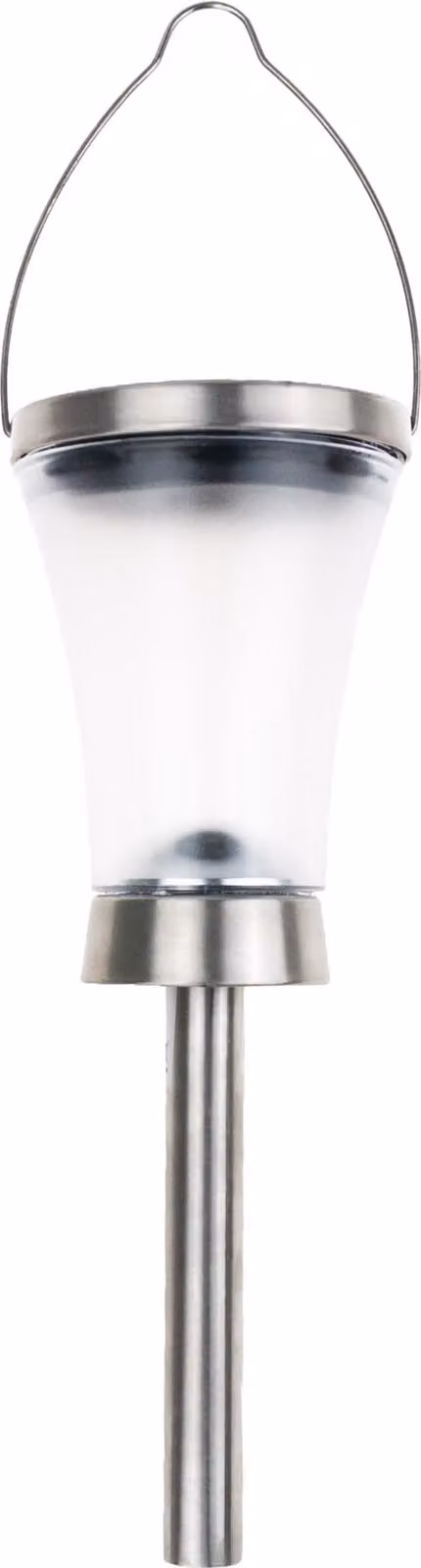Sol9888 Lampada Solare In Acciaio Inox