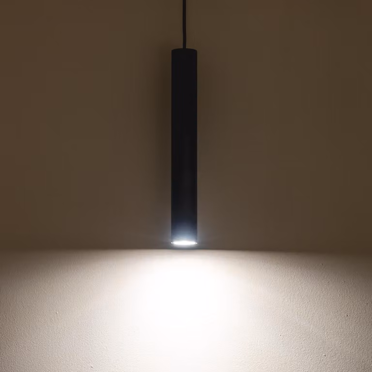 Lampada a sospensione FOURTY color grafite 1xGU10x10W in metallo, dimensioni: 133x4x4 cm, IP20, Nowodvorski Lighting