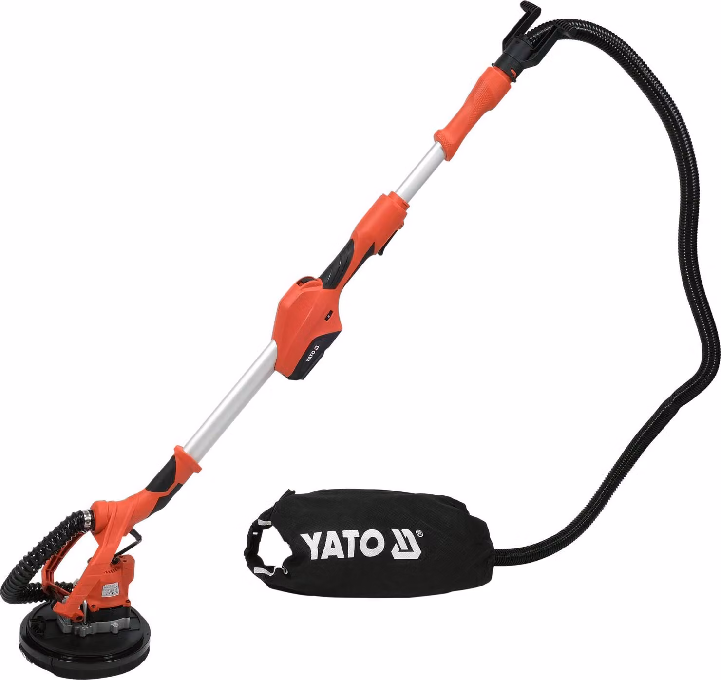 Levigatrice a batteria per cartongesso, levigatrice a collo lungo 18 V, 215 mm, (senza batteria)