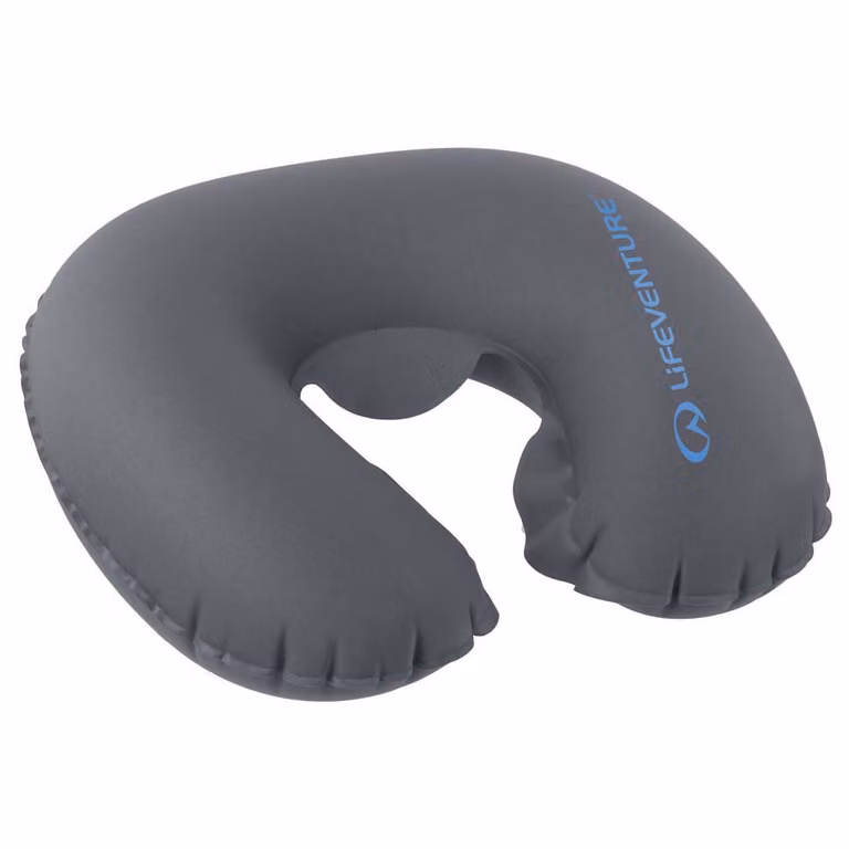 Cuscino gonfiabile per il collo Lifeventure Grigio 47 x 33 x 12 cm
