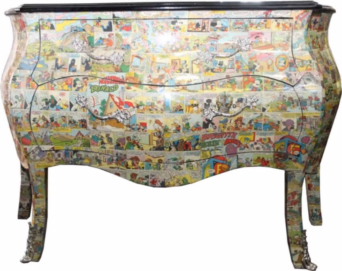 Barock Kommode Comic 120cm