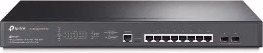 TP-Link Omada SG3210XHP-M2 Switch di rete gestito L2+ con porte Ethernet 2.5G e supporto PoE, Nero