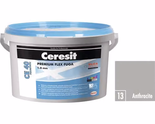 Stucco CERESIT CE 40 Aquastatic 2 kg 13 antracite