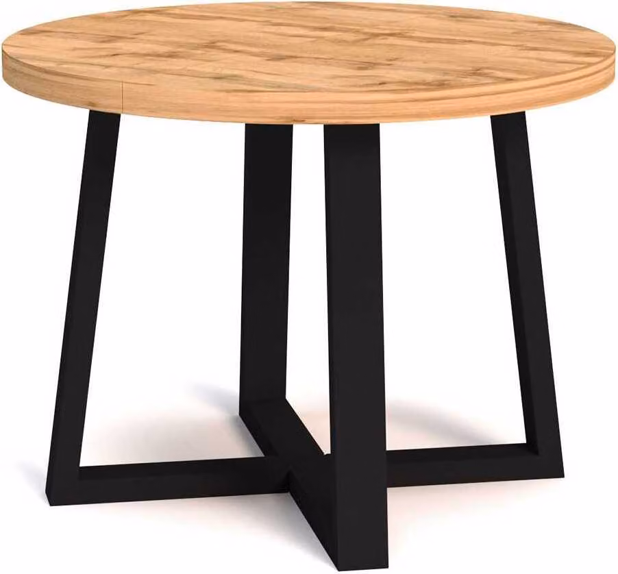 Runder Esstische Tisch Holz Tische Möbel Modern Stil Holztisch