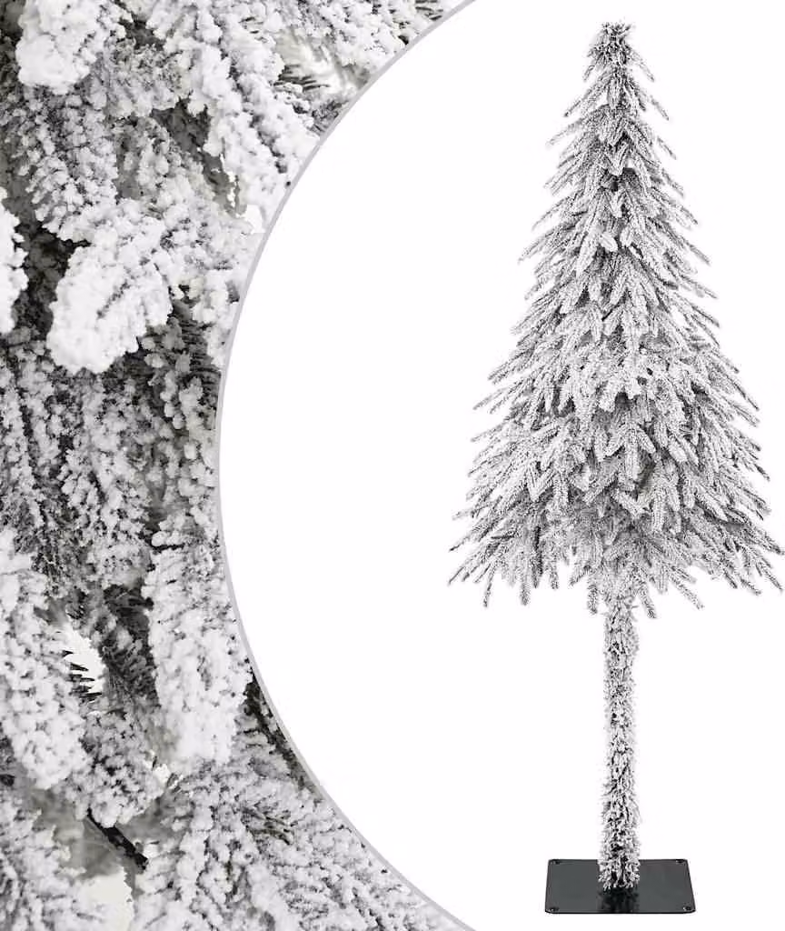 Maison Exclusive - Albero di Natale artificiale bianco 86 x 86 x 210 cm