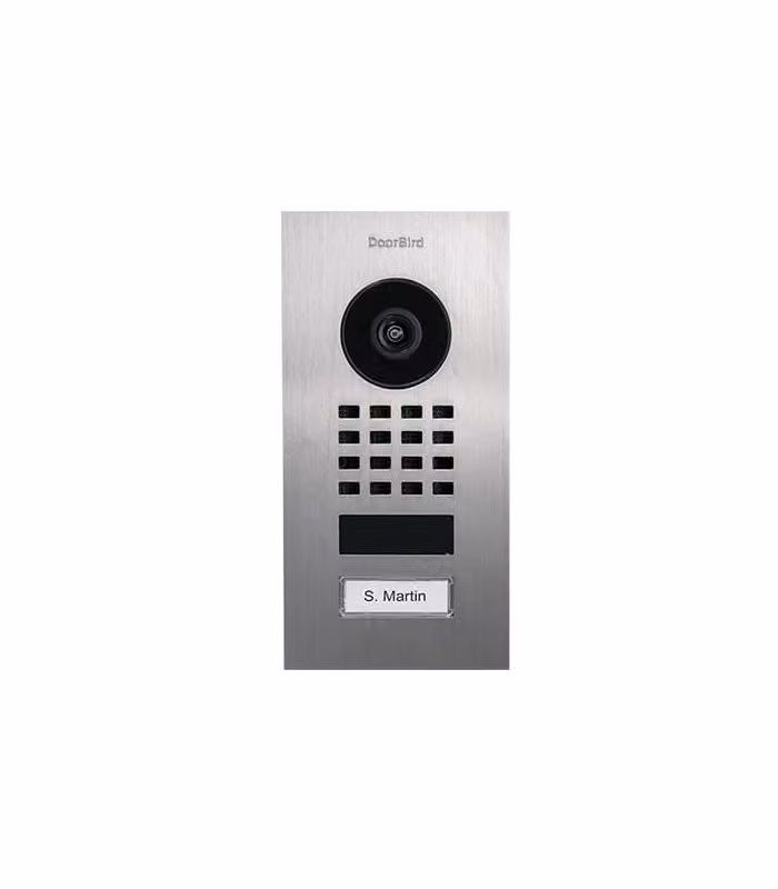 DoorBird D1101V citofono con videocitofono in acciaio inox