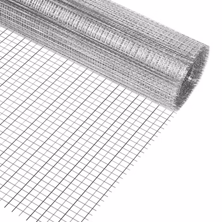 Rete metallica, 30 cm x 10 metri, fili zincati, protezione per il giardino contro roditori
