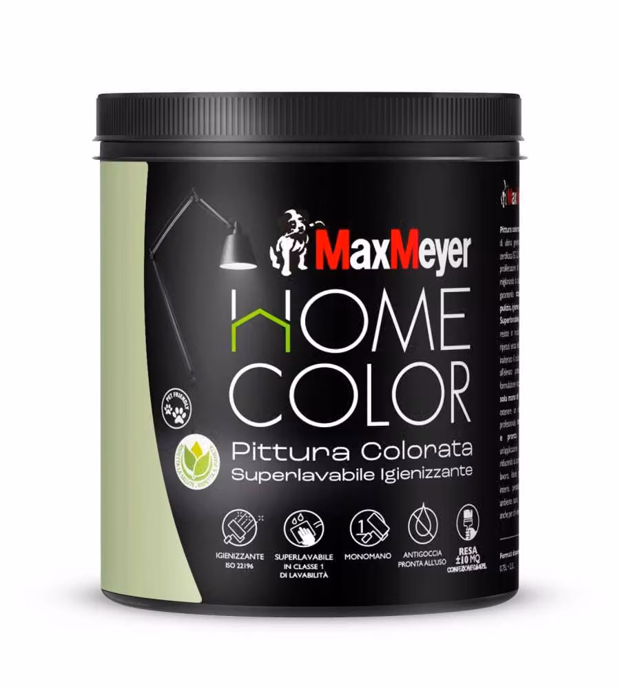 MaxMeyer Idropittura Superlavabile Avocado 750ml Finitura Opaca