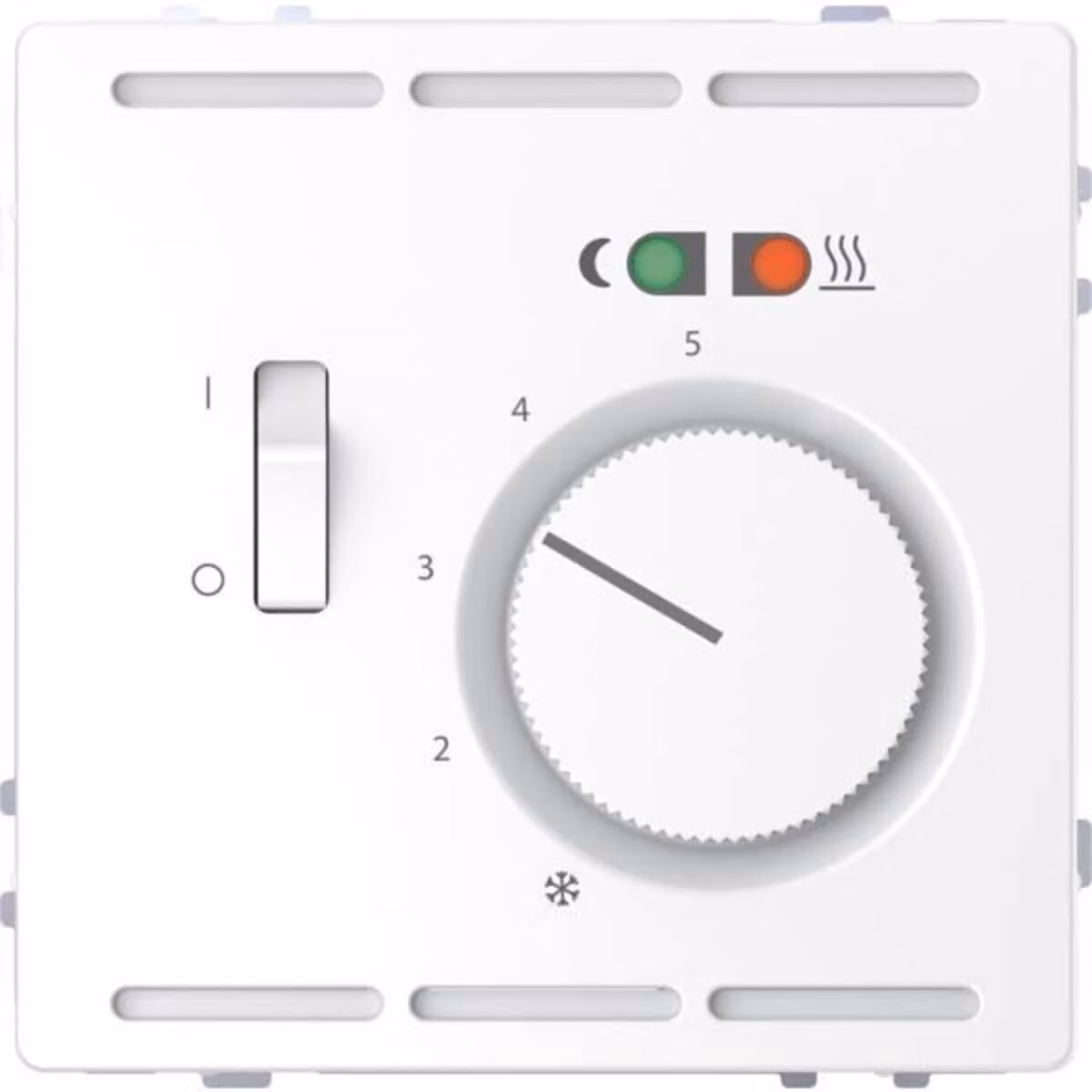 MERTEN MEG5764-6035 Regolatore di temperatura a pavimento 230 V, bianco loto, System Design