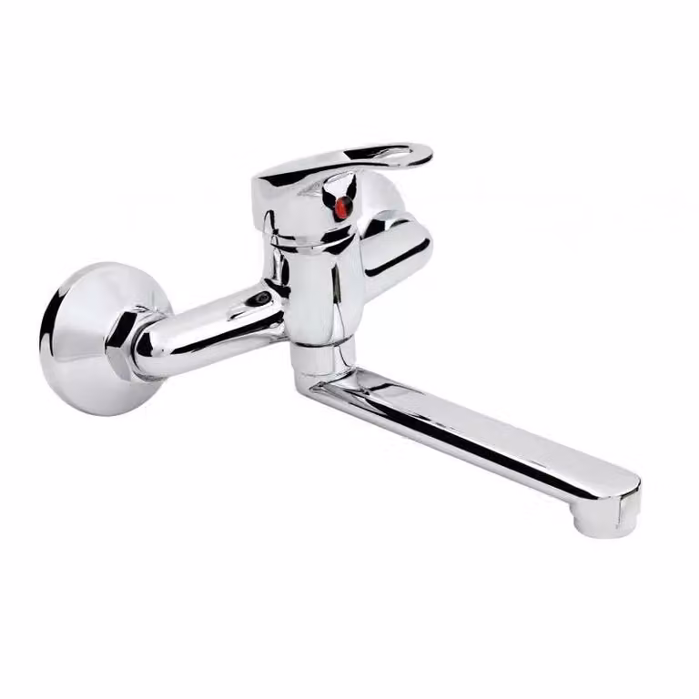 Miscelatori monocomando per lavabo, vasca, doccia, cucina, bidet, lavello ST - Miscelatore da parete per lavabo