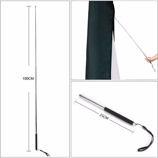 Copertura per ombrellone doppio, copertura per ombrellone, 100% poliestere.