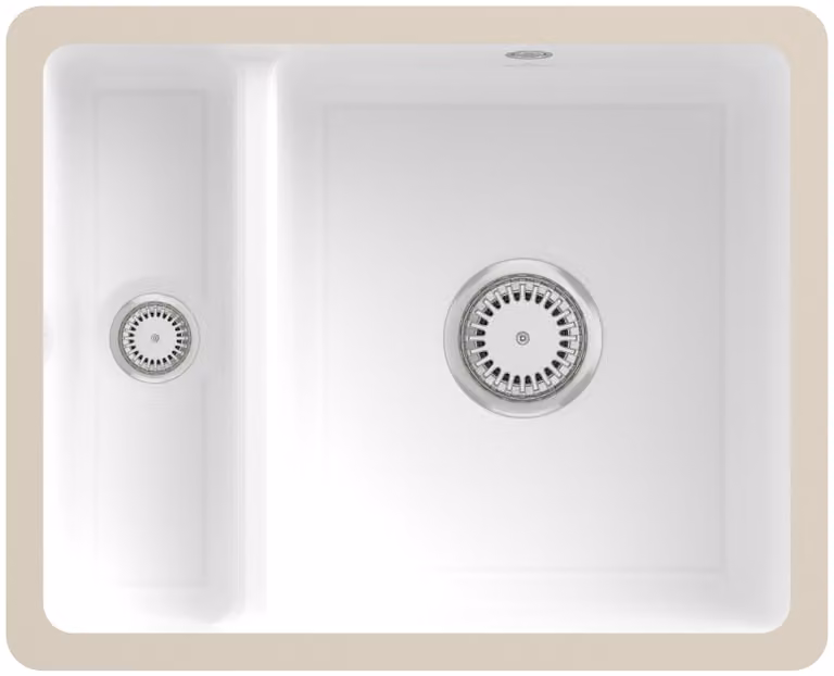 Villeroy & Boch Subway - Lavello in Vetroceramica 55x44 cm, CeramicPlus, bianco alpino 675801R1
