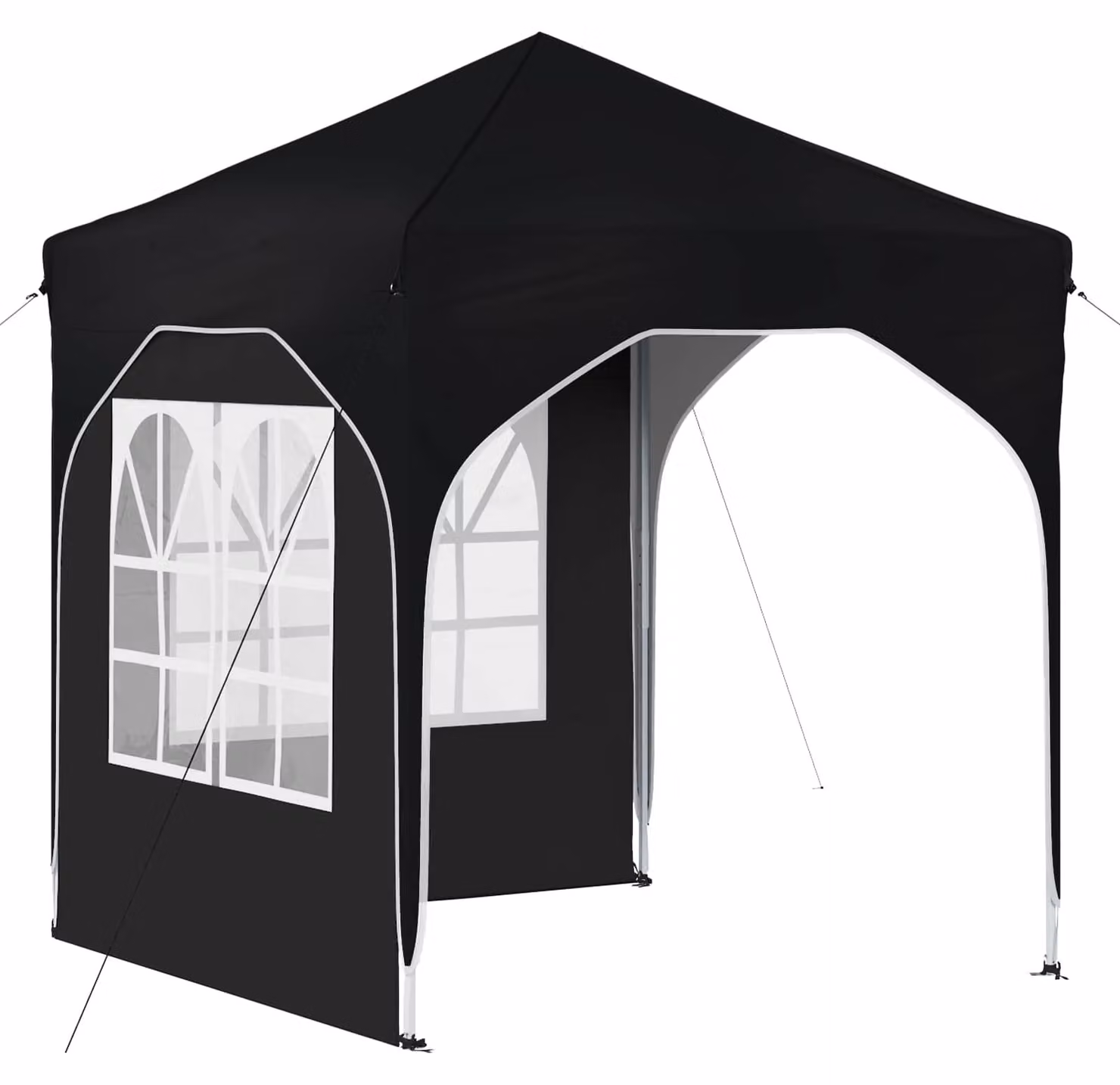 Tenda per feste a pop-up 192 x 192 x 245 cm Antracite