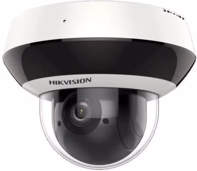 Telecamera di sorveglianza IP Speed Dome Hikvision DS-2DE2A404IW-DE3(S6) DarkFighter 4MP 4X Zoom PoE Colore Bianco