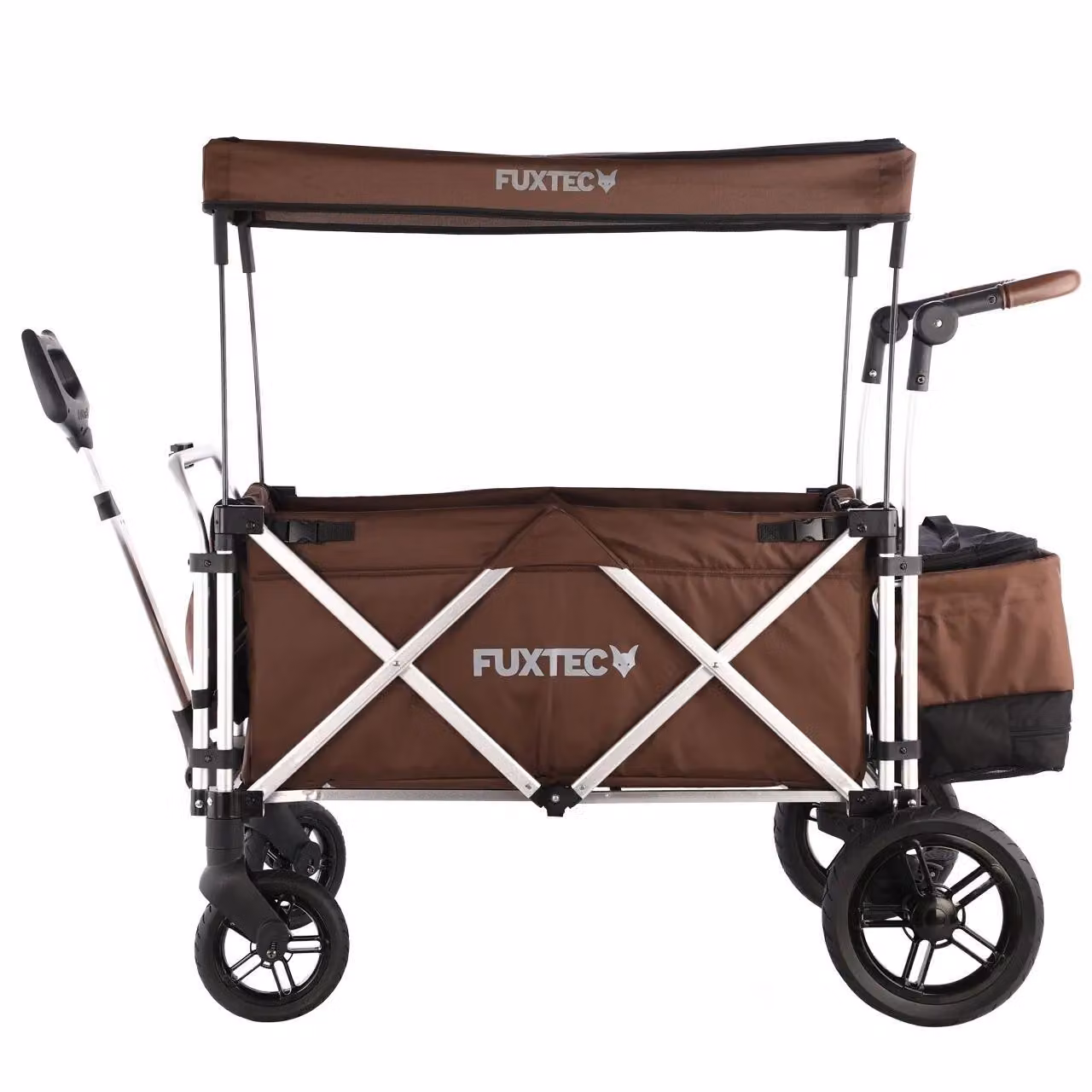 Carrello pieghevole/ carrozzina da passeggio FUXTEC CTL-900 MARRONE Braun