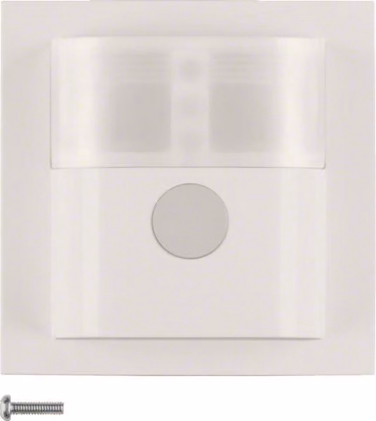 Rilevatore di movimento comf. 2, 2m IR, bianco polare lucido - Sistema di sensori di movimento 45 ... 90° bianco 853...