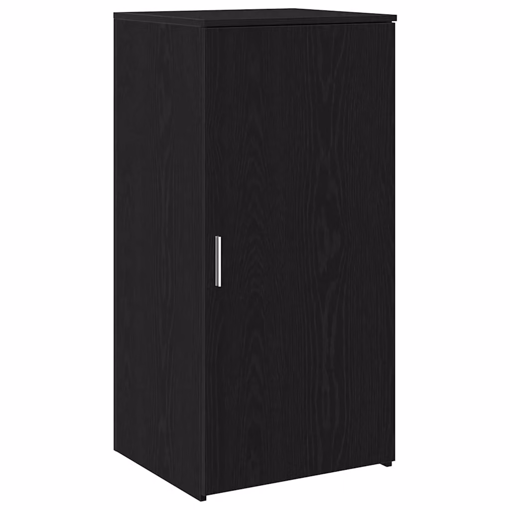 Mobiletto portaoggetti nero vidaXL in MDF da appendere al muro L: 50 cm, P: 45 cm, H: 103,5 cm – 2