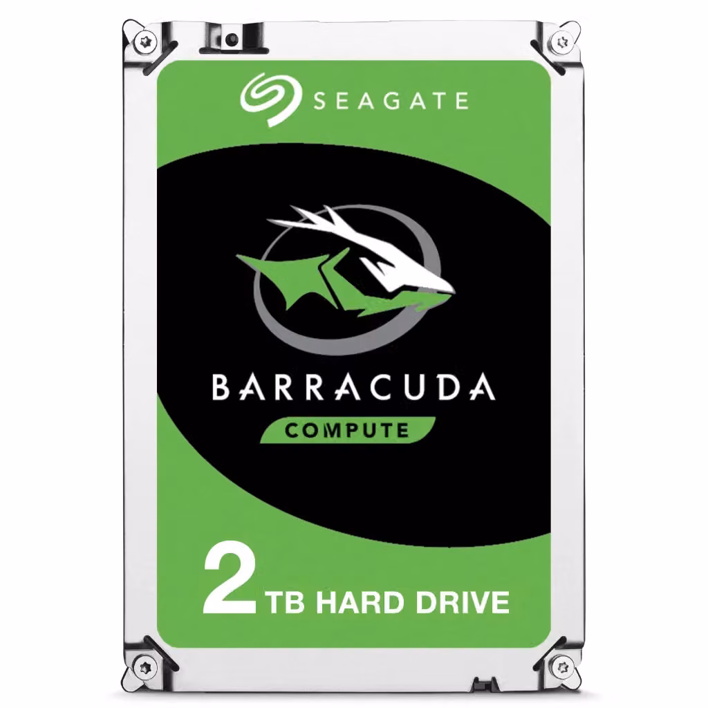 Disco rigido interno Seagate Barracuda da 2 TB, SATA III, 7200 giri/min, 256 MB, 3.5 pollici – 2