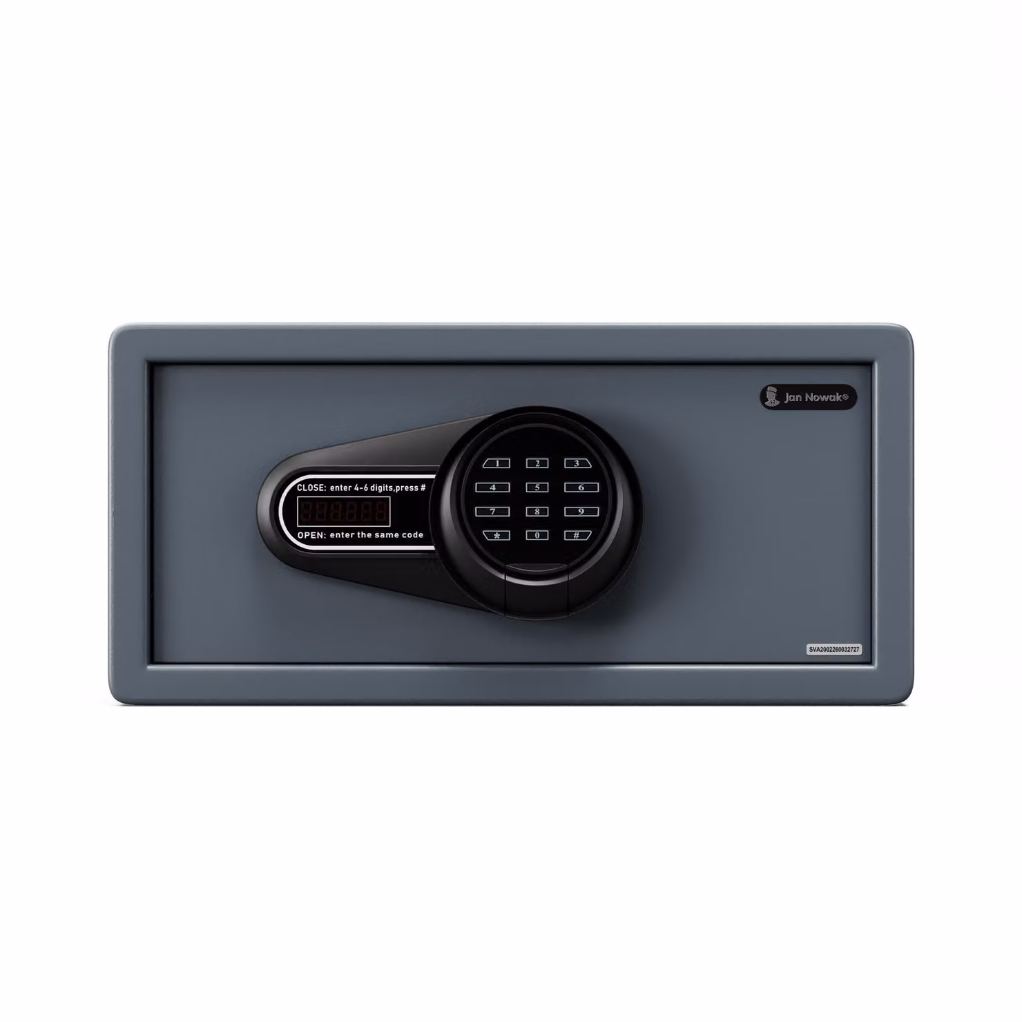 Cassaforte elettronica per hotel, con serratura a combinazione numerica, adatta per un laptop da 15 pollici e documenti, dimensioni 200 × 420 × 370 mm: ALFRED