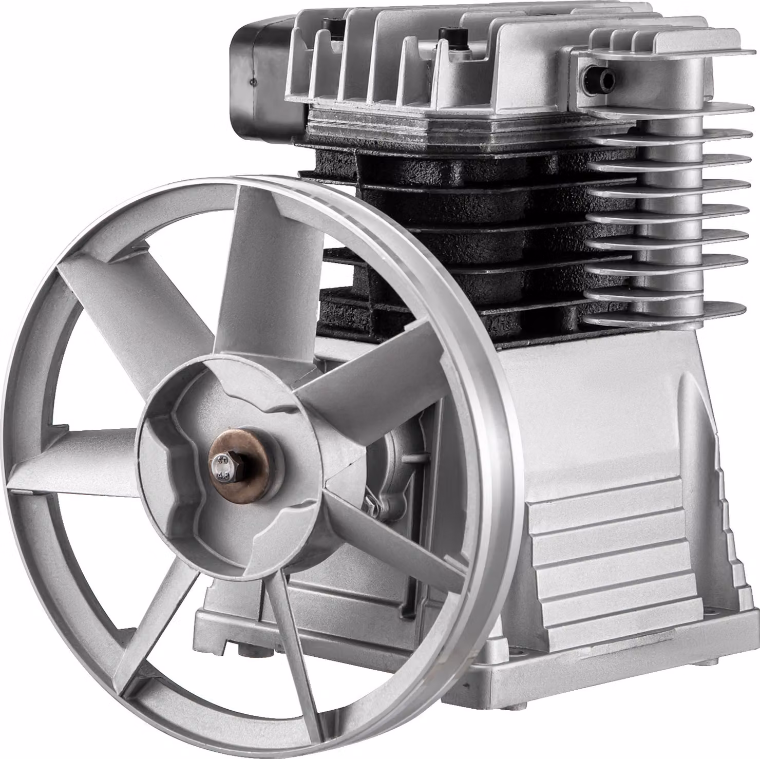 SucceBuy industriale compressore d'aria testa pompa motore 3HP 160PSI 1300/min doppio cilindro alluminio pistone stile Splash Lubrificazione pompa