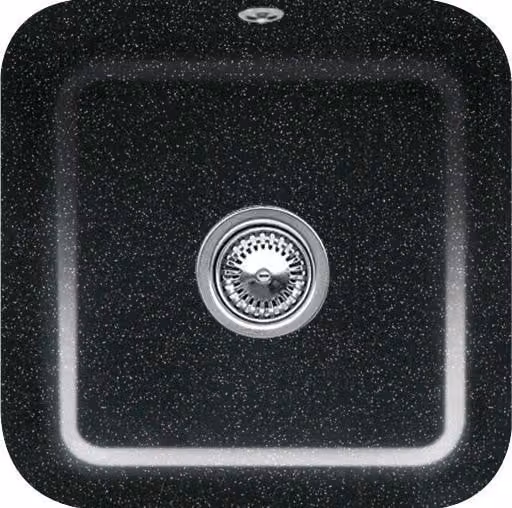 V&B lavello sottopiano Cisterna 50 scarico, w eccentrico, cromo CeramicPlus