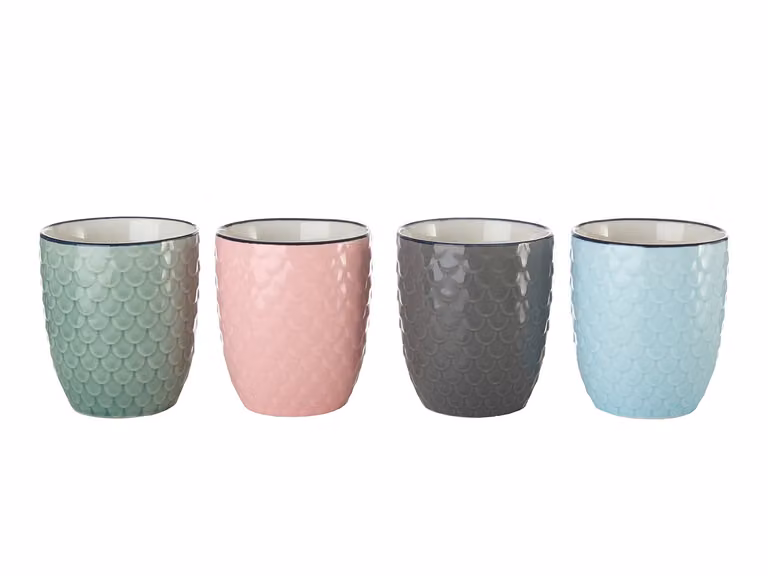 Colour Scales Set di 4 Tazze