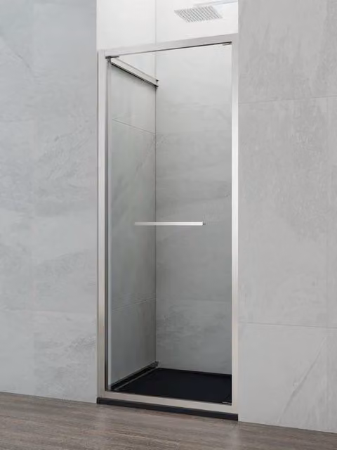 Box doccia frontale SPAZIO porta battente 70 cm (69-70.5) cromo lucido