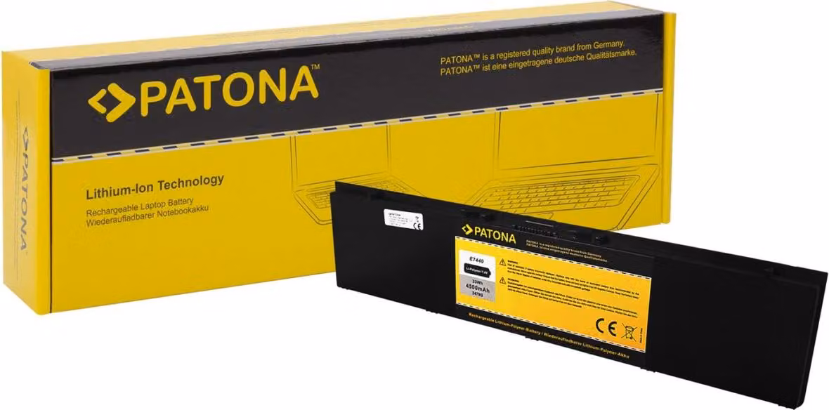 Batteria compatibile con Dell Latitude E7440, modello 14 7000 E7440 – 7,4 Volt, 4500 mAh