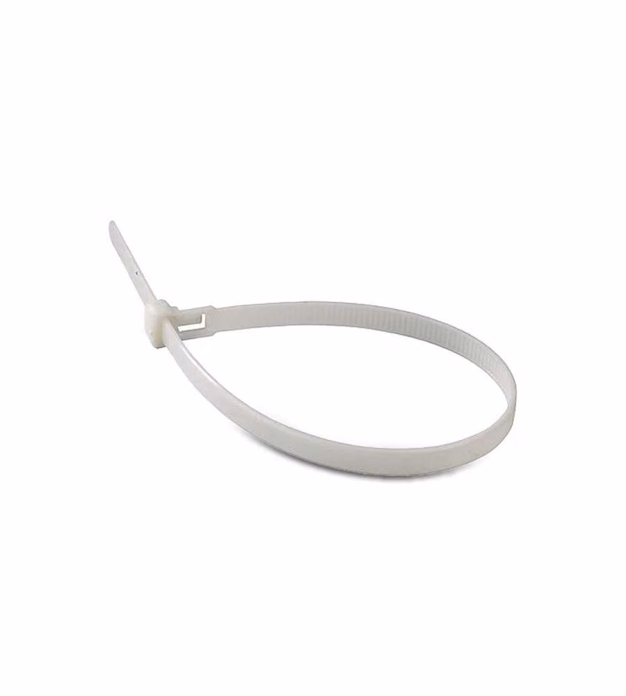 Fascetta per Cavi 3.5x150mm Colore Bianco (Confezione 100 pezzi)