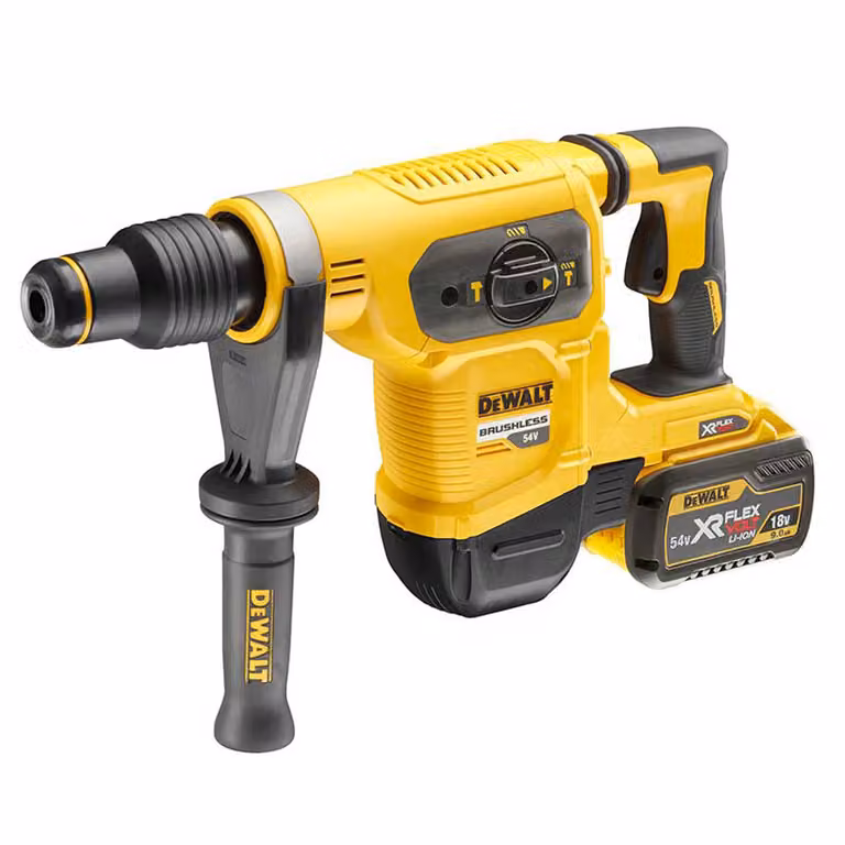 DeWALT DCH481X2 Trapano a percussione combinato a batteria Martello scalpello SDS-Max 54V 9Ah 6,1J