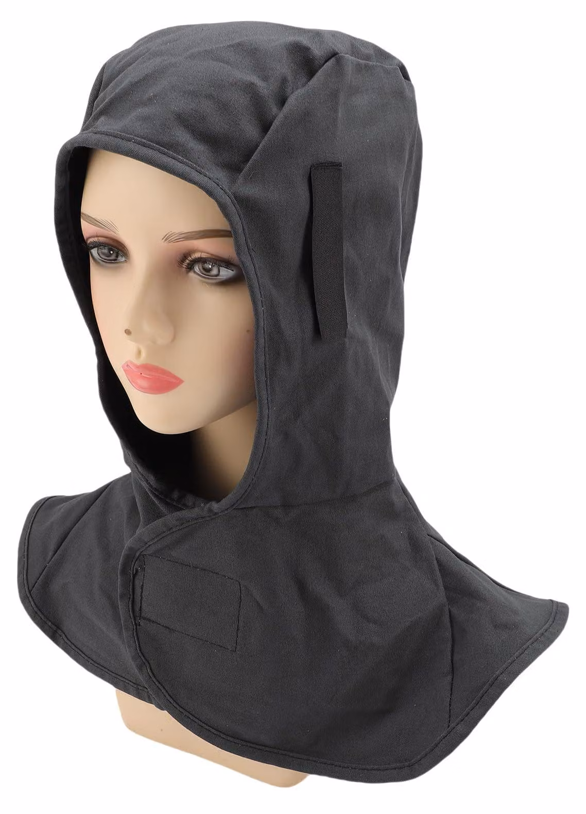 Maschera per il viso completa, con visiera paraschizzi, copricapo, protezione per la testa e maschera da saldatura ignifuga