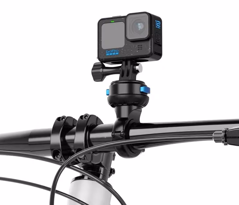 Solidchoice - Supporto magnetico per biciclette per action camera, con sistema di fissaggio rapido