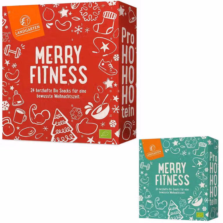 Calendario dell'Avvento Landgarten Bio Merry Fitness