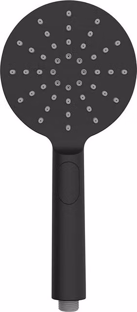 Soffione della doccia design Wenko colore nero, diametro: 12 cm