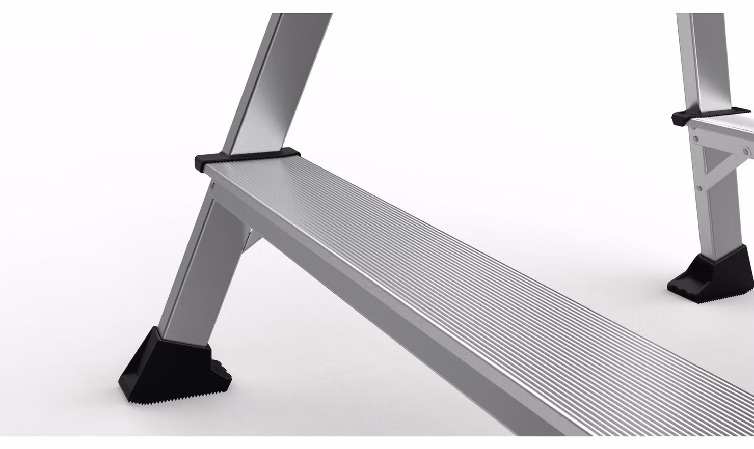 Zarges klappbares Arbeitspodest XLstep P (2 x 3 Stufen, 40 x 30 cm)