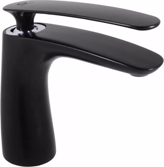 TIGRIS miscelatore lavabo ottone cromo nero senza sifone