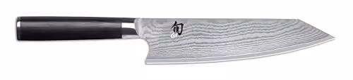 KAI Shun Classic Kiritsuke 20 cm lunghezza lama - Coltello damasco 32 strati nucleo VG MAX - 61 (±1) HRC - Manico in legno Pakka - Made in Japan - coltello da cucina giapponese forgiato