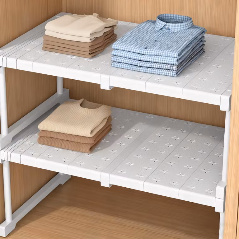 Solidchoice: Sistema modulare di scaffalature personalizzabili per armadi e cucine