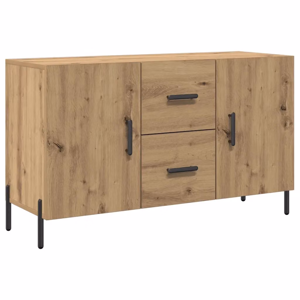 Credenza Buffet Design Mania in Legno Rovere Marrone L: 100 cm, P: 36 cm, H: 60 cm – 2
