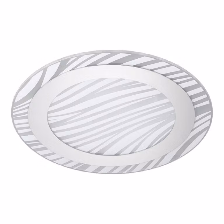 Plafoniera EPSYLON, 2xE27/40W, cromo bianco/opaco L: 410, H: 65, dimmerabile