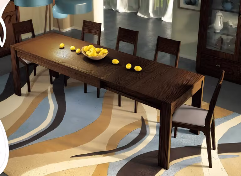 Esstisch Ausziehbarer Tisch Tische Esstische Möbel XXL Holz Design Modern