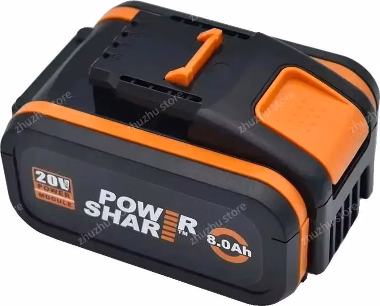 Batteria agli ioni di litio, 20V, capacità 6,0Ah, Worx 8AhX1