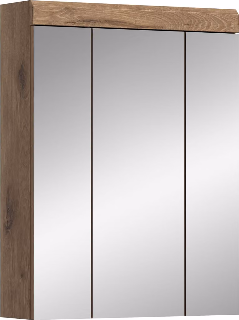 xonox.home Specchio Wave Nox Oak riproduzione L/H/D: 60x79x18cm