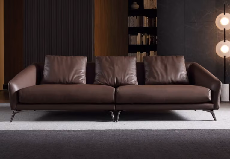 Moderne 4er Sitz Sofas Möbel Vier Sitzer Wohn Zimmer Couch Polster Design Sofa