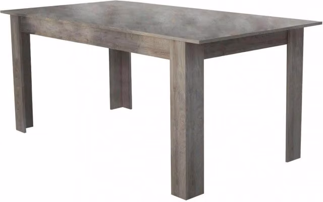 Tavolo Allungabile Gemma 160/200x90x75 h cm in Truciolare bilaminato Rovere Chiaro