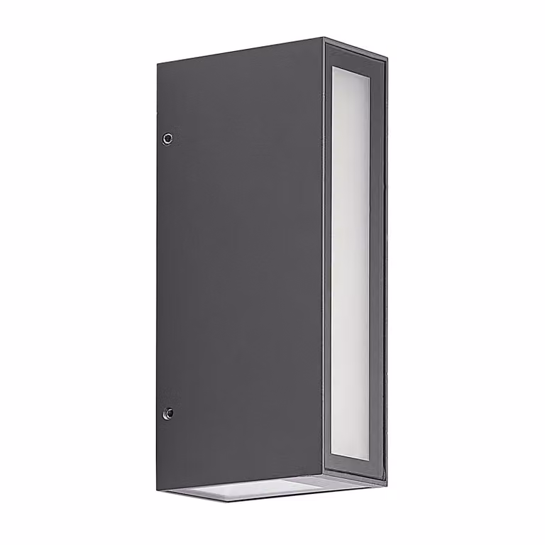 Lampada da parete per esterni Prios Loriava LED in grigio scuro